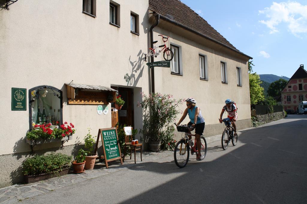 Weinbau-Gaestezimmer Martin Und Eva Maria Jamek Weissenkirchen in der Wachau Esterno foto